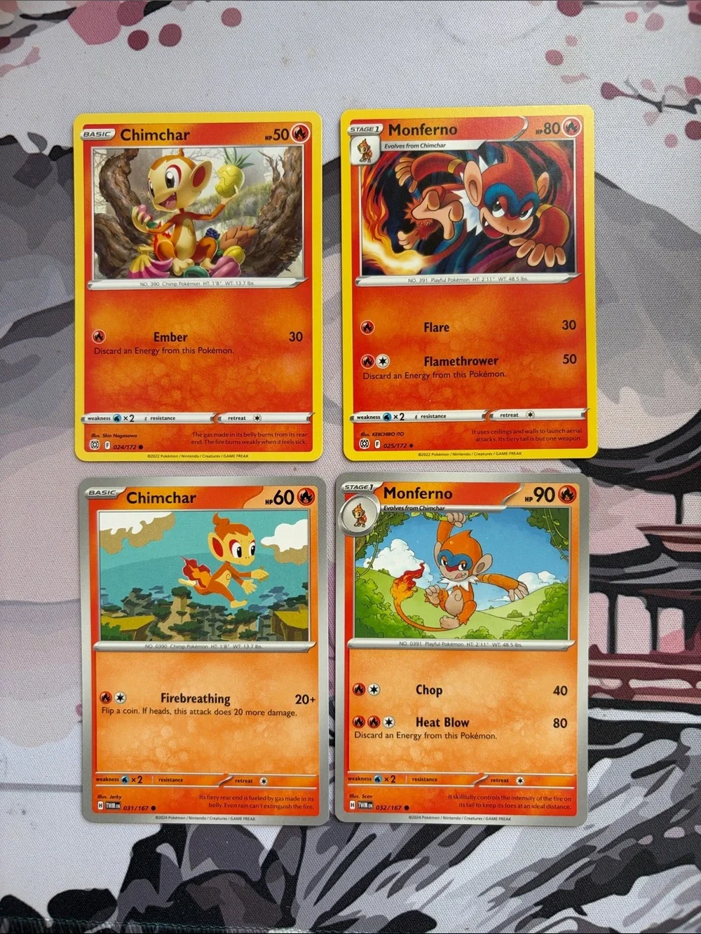 Chimchar & Monferno Evolution Line Lot | Pokémon TCG | 5/$25 Mix and Match